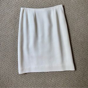 White skirt